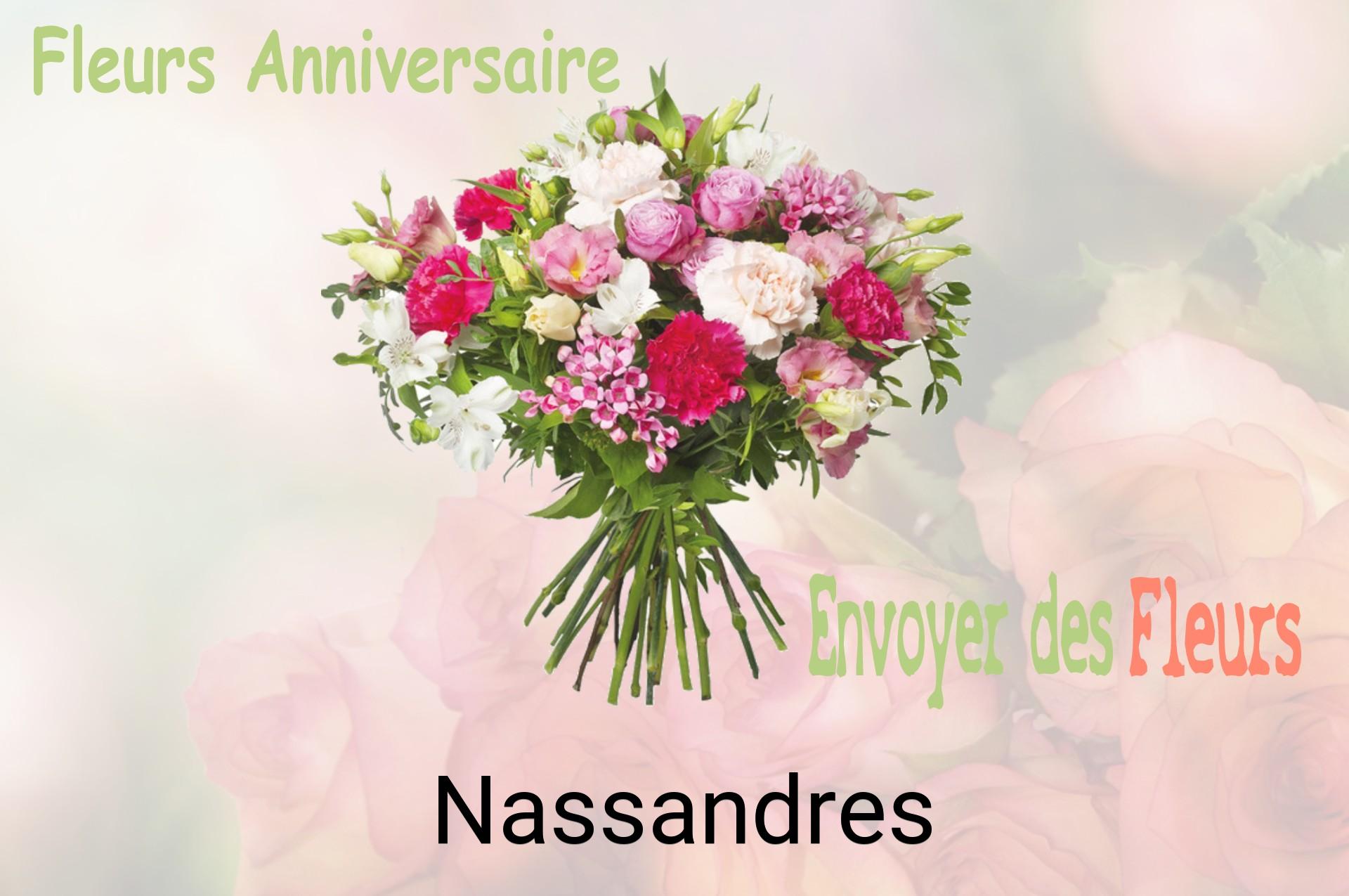Bouquet de fleurs d’anniversaire livré à Nassandres